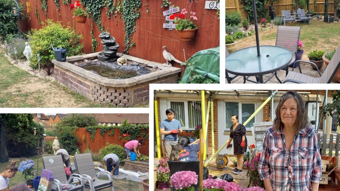 BioTechne volunteers transform the gardens at Old Station House care